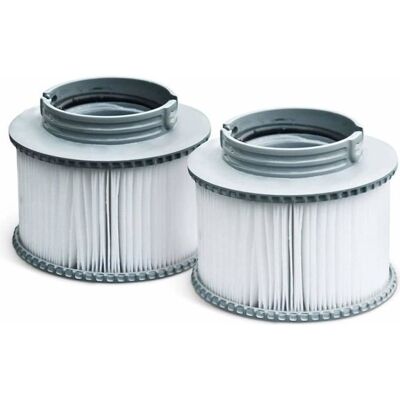 XVX Pack de Deux filtres pour Spa Cartouches filtrantes de Remplacement pour Jacuzzi Gonflable mspa PIECE DETACHEE HAMMAM - Publicité XVX Pack de Deux filtres pour Spa Cartouches filtrantes de Remplacement pour Jacuzzi Gonflable mspa PIECE DETACHEE HAMMAM - Publicité