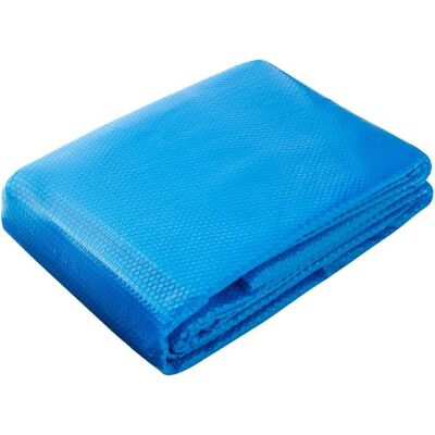 Couverture de piscine - TECTAKE - Bâche de piscine rectangulaire en polyéthylène avec film solaire auto-flottant 500 x 800 cm - Bleu Bleu - Publicité Couverture de piscine - TECTAKE - Bâche de piscine rectangulaire en polyéthylène avec film solaire auto-flottant 500 x 800 cm - Bleu Bleu - Publicité