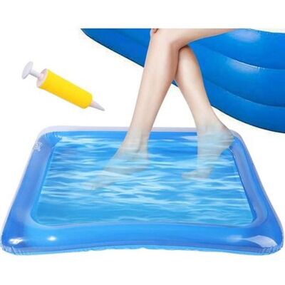 NOBRAND Bain De Pieds Gonflable - Bac Pediluve Gonflable pour Piscine Et Spa - Bassin De Bain De Pieds De Piscine Gonflable avec Pompe - Publicité NOBRAND Bain De Pieds Gonflable - Bac Pediluve Gonflable pour Piscine Et Spa - Bassin De Bain De Pieds De Piscine Gonflable avec Pompe - Publicité