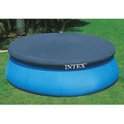 Bâche de protection pour piscine autostable - Intex - Ø 457 m - Bleu Bleu - Publicité Bâche de protection pour piscine autostable - Intex - Ø 457 m - Bleu Bleu - Publicité