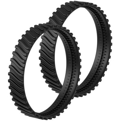 PHONILLICO Roue robot de nettoyage - Lot 2 Chenilles Pneu pour Zodiac MX8 MX6 - rechange R0526100 Noir - Publicité PHONILLICO Roue robot de nettoyage - Lot 2 Chenilles Pneu pour Zodiac MX8 MX6 - rechange R0526100 Noir - Publicité