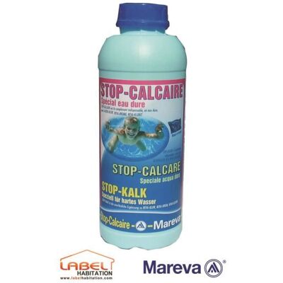 Anti-calcaire - MAREVA - 150072 - 1 L - Traitement piscine - Transparent - Publicité Anti-calcaire - MAREVA - 150072 - 1 L - Traitement piscine - Transparent - Publicité