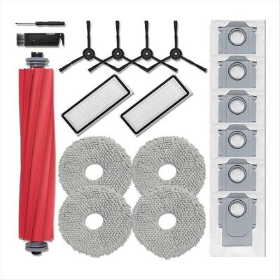 SODIAL Pièces de Rechange pour Serpillères pour Roborock Qrevo Pro Qrevo MaxV Qrevo S Qrevo plus Filtre Hepa Brosse Latérale Principale Gris - Publicité SODIAL Pièces de Rechange pour Serpillères pour Roborock Qrevo Pro Qrevo MaxV Qrevo S Qrevo plus Filtre Hepa Brosse Latérale Principale Gris - Publicité
