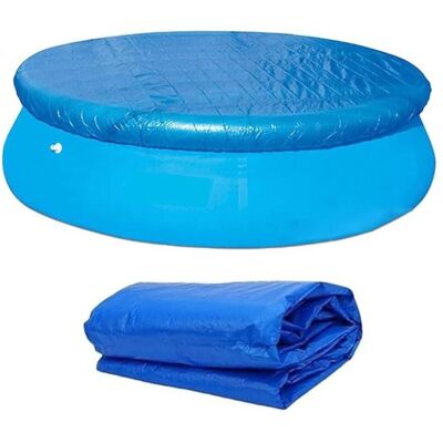NOBRAND Bâches pour Piscine Ronde 183cm Bâche pour Piscine extérieure Couverture de Protection Pliable Bâches solaires pour piscines - Publicité NOBRAND Bâches pour Piscine Ronde 183cm Bâche pour Piscine extérieure Couverture de Protection Pliable Bâches solaires pour piscines - Publicité
