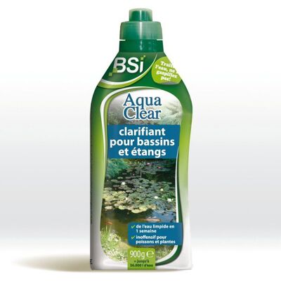 Clarifiant bassin - BSI - Aqua Clear 900 g - Eau trouble - Action rapide 1 semaine - Bassin & étang Bleu - Publicité Clarifiant bassin - BSI - Aqua Clear 900 g - Eau trouble - Action rapide 1 semaine - Bassin & étang Bleu - Publicité
