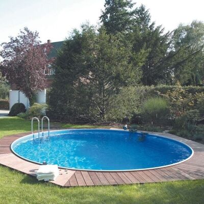 Aqualux Modèle WM164 - Piscine en Acier Ronde - 15.54m3 - Publicité Aqualux Modèle WM164 - Piscine en Acier Ronde - 15.54m3 - Publicité
