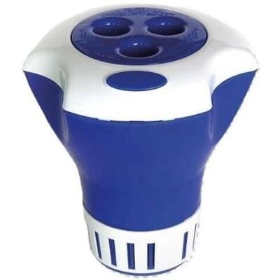 Distributeur flottant BSI - Mesure la température de l'eau - Pour galets 20-200g - Publicité Distributeur flottant BSI - Mesure la température de l'eau - Pour galets 20-200g - Publicité