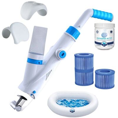 NETSPA Pack spa complet : filtration oxygène actif confort et nettoyage facile Blanc - Publicité NETSPA Pack spa complet : filtration oxygène actif confort et nettoyage facile Blanc - Publicité