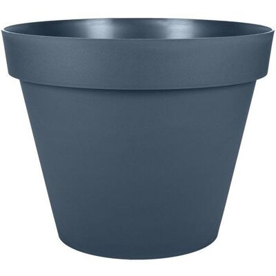Pot de fleur Rond - Ø 48 cm - EDA - Toscane - 43 L - Intérieur/Extérieur - Ø 47 5 x H.40 cm - Bleu Jean Bleu - Publicité Pot de fleur Rond - Ø 48 cm - EDA - Toscane - 43 L - Intérieur/Extérieur - Ø 47 5 x H.40 cm - Bleu Jean Bleu - Publicité