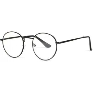 Lunettes Loupes-Nyls Création-Lunettes de Lecture Rondes Noires en Metal Legeres et Solides Artyro - Dioptrie 15 - Noir Noir - Publicité Lunettes Loupes-Nyls Création-Lunettes de Lecture Rondes Noires en Metal Legeres et Solides Artyro - Dioptrie 15 - Noir Noir - Publicité