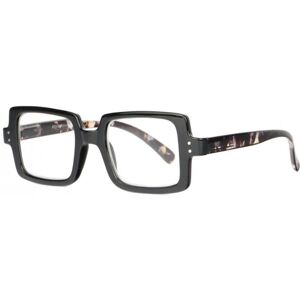 Lunettes Loupes-Nyls Création-Grandes Lunettes de Lecture Noires Ecailles Originales Prestya - Dioptrie 2 - Noir - Publicité Lunettes Loupes-Nyls Création-Grandes Lunettes de Lecture Noires Ecailles Originales Prestya - Dioptrie 2 - Noir - Publicité