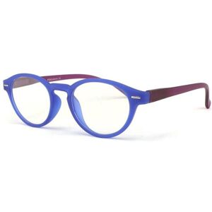 Lunettes Loupes-New Time-Lunette de lecture bleue et violette Dary - Dioptrie 35 - Bleu - Publicité Lunettes Loupes-New Time-Lunette de lecture bleue et violette Dary - Dioptrie 35 - Bleu - Publicité