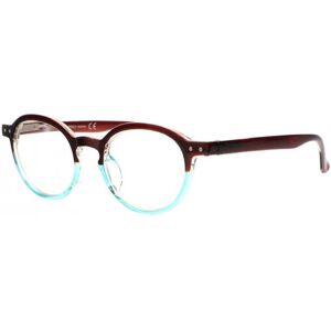 Lunettes Loupes-New Time-Lunettes de Lecture Rondes Bleues Marrons Fantaisies Confortables Kuty - Dioptrie 15 - Bleu - Publicité Lunettes Loupes-New Time-Lunettes de Lecture Rondes Bleues Marrons Fantaisies Confortables Kuty - Dioptrie 15 - Bleu - Publicité