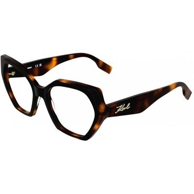 Lunettes de Vue Karl Lagerfeld KL6229 56/18/140 Black/dark tortoise Acetate WOMAN KL6229 - Publicité Lunettes de Vue Karl Lagerfeld KL6229 56/18/140 Black/dark tortoise Acetate WOMAN KL6229 - Publicité