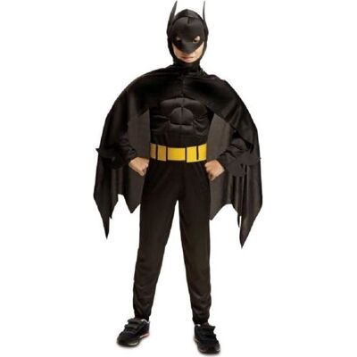 FIESTAS GUIRCA Deguisement Black Hero (Batman) 5/6 Ans Noir - Publicité FIESTAS GUIRCA Deguisement Black Hero (Batman) 5/6 Ans Noir - Publicité