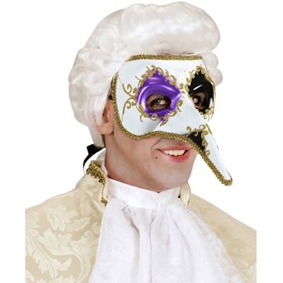 Masque Vénitien Long Nez - Violet et Noir - Adulte - Mixte - WIDMANN Violet - Publicité Masque Vénitien Long Nez - Violet et Noir - Adulte - Mixte - WIDMANN Violet - Publicité