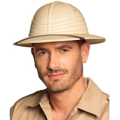 Chapeau explorateur de la jungle adulte - Accessoire déguisement vendu seul Beige - Publicité Chapeau explorateur de la jungle adulte - Accessoire déguisement vendu seul Beige - Publicité