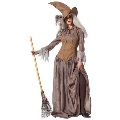 ATOSA Déguisement avec chapeau sorcière marron femme Marron - Publicité ATOSA Déguisement avec chapeau sorcière marron femme Marron - Publicité