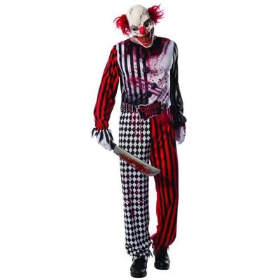 Rubie's Clown Maléfique Joker Cirque Enfer Bouffon Horreur Déguisement - Costumes - Publicité Rubie's Clown Maléfique Joker Cirque Enfer Bouffon Horreur Déguisement - Costumes - Publicité