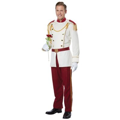 CALIFORNIA COSTUMES Déguisement prince charmant luxe homme Blanc - Publicité CALIFORNIA COSTUMES Déguisement prince charmant luxe homme Blanc - Publicité