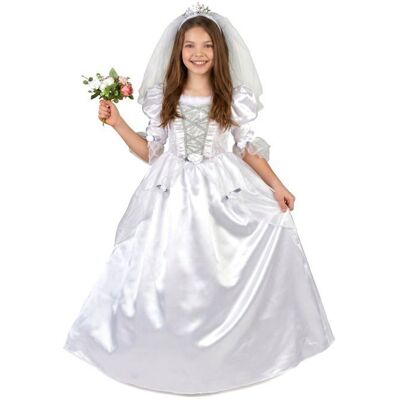 DEGUISE TOI Déguisement mariée fille avec voile - 214600 Noir - Publicité DEGUISE TOI Déguisement mariée fille avec voile - 214600 Noir - Publicité