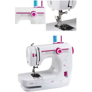 LIVOO Machine à coudre 14 modèles 4 Canettes Découseur Enfileur intégrés Blanc Eclairage LED Blanc - Publicité LIVOO Machine à coudre 14 modèles 4 Canettes Découseur Enfileur intégrés Blanc Eclairage LED Blanc - Publicité
