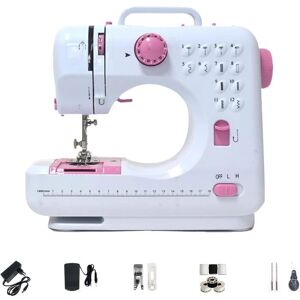 CREALITY Machine à coudre électrique 12 points Machine à coudre domestique à double fil UE 220 V Bouton rose Rose - Publicité CREALITY Machine à coudre électrique 12 points Machine à coudre domestique à double fil UE 220 V Bouton rose Rose - Publicité