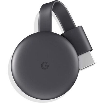 Google Chromecast 3 - GOOGLE - Streaming WiFi - Couleur anthracite - Connecteur Microusb - HDMI Gris - Publicité Google Chromecast 3 - GOOGLE - Streaming WiFi - Couleur anthracite - Connecteur Microusb - HDMI Gris - Publicité