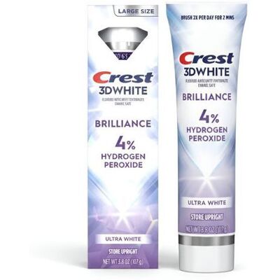 Dentifrice Blanchissant Crest 3DWhite 107g - Publicité Dentifrice Blanchissant Crest 3DWhite 107g - Publicité