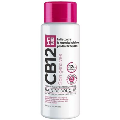 CB12 Bain de Bouche Soin Gencives 250 ml - Publicité CB12 Bain de Bouche Soin Gencives 250 ml - Publicité
