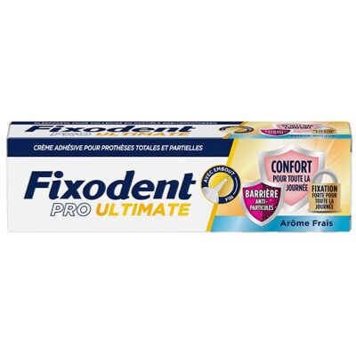Fixodent Pro Ultimate Arôme Frais 40 Grammes - Publicité Fixodent Pro Ultimate Arôme Frais 40 Grammes - Publicité