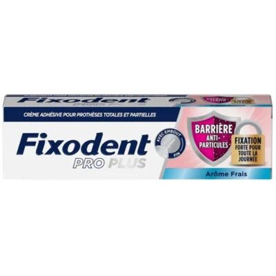 Fixodent Pro Plus La Meilleure Technologie Antibactérienne 40 Grammes - Publicité Fixodent Pro Plus La Meilleure Technologie Antibactérienne 40 Grammes - Publicité