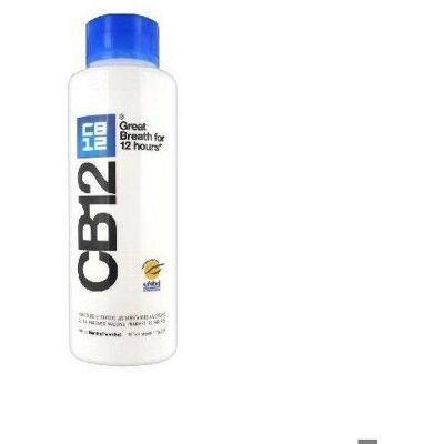 Solution buccale CB12 - Haleine fraîche, longue durée - 500ml - Publicité Solution buccale CB12 - Haleine fraîche, longue durée - 500ml - Publicité