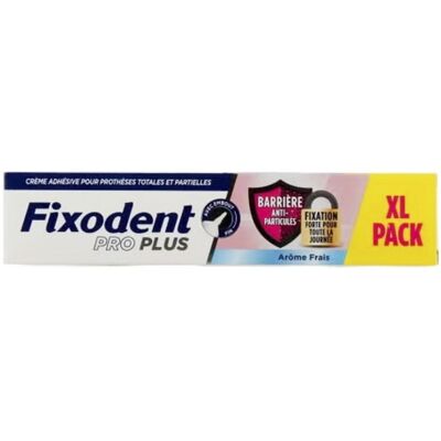 Fixodent Pro Plus Dual Protection - Crème Adhésive Dentaire - Publicité Fixodent Pro Plus Dual Protection - Crème Adhésive Dentaire - Publicité