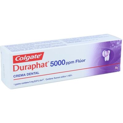 Dentifrice Duraphat Colgate 5000 ppm Fluoride - Crème Dentaire Forte - Publicité Dentifrice Duraphat Colgate 5000 ppm Fluoride - Crème Dentaire Forte - Publicité