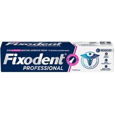 Fixodent Pro Crème Fixation Protèses 51g - Publicité Fixodent Pro Crème Fixation Protèses 51g - Publicité