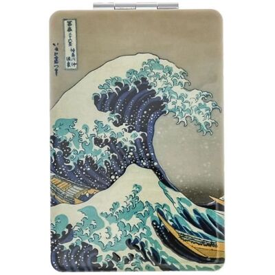 Miroir de poche - Enesco - Katsushika Hokusai - La Grande Vague de Kanagawa - 95cm - Bleu Bleu - Publicité Miroir de poche - Enesco - Katsushika Hokusai - La Grande Vague de Kanagawa - 95cm - Bleu Bleu - Publicité