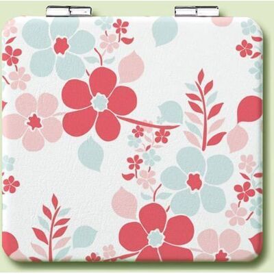 AUTREMENT 1 Miroir De Poche Compact Miroir Maquillage Voyage Avec Grossissement Miroir Cosmétique Portable Motif Plante Pour Femme - Publicité AUTREMENT 1 Miroir De Poche Compact Miroir Maquillage Voyage Avec Grossissement Miroir Cosmétique Portable Motif Plante Pour Femme - Publicité