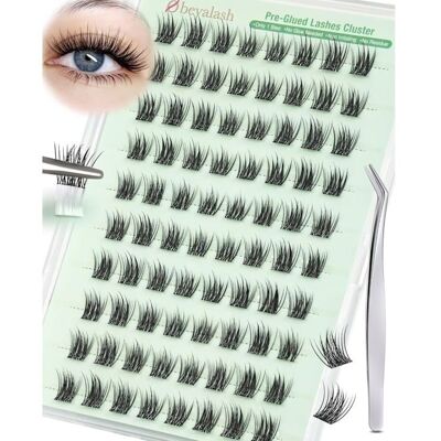 POCOCO Cils Pré Collés Faux Cils Autoadhésif Look Naturels 13mm 14mm Sans Colle pour lExtension Presser Lashes avec Pincettes - Publicité POCOCO Cils Pré Collés Faux Cils Autoadhésif Look Naturels 13mm 14mm Sans Colle pour lExtension Presser Lashes avec Pincettes - Publicité