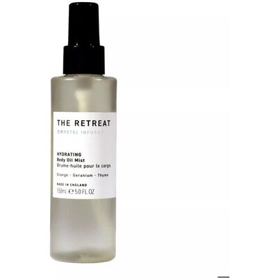 The Retreat Hydrating Body Oil Mist - Brume d'huile pour le corps - Publicité The Retreat Hydrating Body Oil Mist - Brume d'huile pour le corps - Publicité