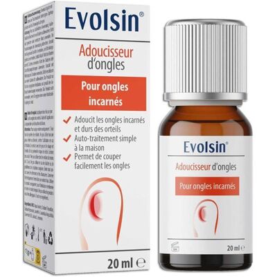 Détartrant d'ongles Evolsin pour ongles incarnés - Publicité Détartrant d'ongles Evolsin pour ongles incarnés - Publicité