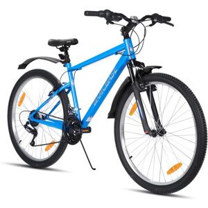 Hiland 26 Pouces Vélo VTT 18 Vitesses Unisexe/Adulte Cadre en Acier au Carbone Pour Ville et Loisirs Freins en V,Bleu Bleu - Publicité Hiland 26 Pouces Vélo VTT 18 Vitesses Unisexe/Adulte Cadre en Acier au Carbone Pour Ville et Loisirs Freins en V,Bleu Bleu - Publicité