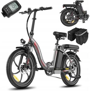 Vélo électrique pliant - FAFREES - F20+ - 250W - 36V - 20Ah - 90KM dautonomie - Publicité Vélo électrique pliant - FAFREES - F20+ - 250W - 36V - 20Ah - 90KM dautonomie - Publicité