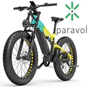 LANKELEISI RV800 Vélo électrique tout-terrain — Moteur Bafang 750 W — Batterie Samsung 20 Ah— Pneus tout-terrain 26*4.0 — jaune Jaune - Publicité LANKELEISI RV800 Vélo électrique tout-terrain — Moteur Bafang 750 W — Batterie Samsung 20 Ah— Pneus tout-terrain 26*4.0 — jaune Jaune - Publicité