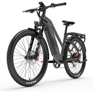 VéLo éLectrique LANKELEISI MX600PRO Pour Adulte Moteur 500 W Batterie 48 V 20 Ah Pneus Tout-Terrain Larges De 275 Pouces. Gris - Publicité VéLo éLectrique LANKELEISI MX600PRO Pour Adulte Moteur 500 W Batterie 48 V 20 Ah Pneus Tout-Terrain Larges De 275 Pouces. Gris - Publicité