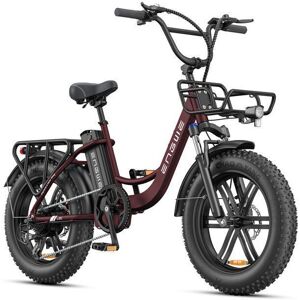 ENGWE L20 BOOST - Vélo électrique 20 - Autonomie 140km - Batterie Amovible 48V13Ah - Fat bikeRouge Rouge - Publicité ENGWE L20 BOOST - Vélo électrique 20 - Autonomie 140km - Batterie Amovible 48V13Ah - Fat bikeRouge Rouge - Publicité