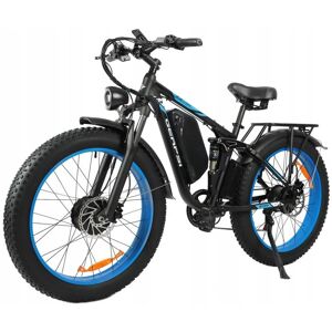 VéLo éLectrique GERPSI DP-2603 Pour Adulte Moteur 1500 W X 2 Batterie 52 V 32 Ah Pneus Larges 26 Pouces.bleu Bleu - Publicité VéLo éLectrique GERPSI DP-2603 Pour Adulte Moteur 1500 W X 2 Batterie 52 V 32 Ah Pneus Larges 26 Pouces.bleu Bleu - Publicité