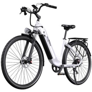 Vélo électrique Onesport OT05 Pro - Moteur 250W -Batterie 36V 225Ah - Pneus 700 x 50 C - Vitesse Maximale 25km/h - Autonomie 140 km Blanc - Publicité Vélo électrique Onesport OT05 Pro - Moteur 250W -Batterie 36V 225Ah - Pneus 700 x 50 C - Vitesse Maximale 25km/h - Autonomie 140 km Blanc - Publicité