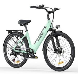 SMARTAI HILLMILES Milecity 1 - Vélo Électrique 26 - Moteur 250W - Batterie Amovible 36V 13Ah - Autonomie 100km - Shimano 7 vitesses Vert Vert - Publicité SMARTAI HILLMILES Milecity 1 - Vélo Électrique 26 - Moteur 250W - Batterie Amovible 36V 13Ah - Autonomie 100km - Shimano 7 vitesses Vert Vert - Publicité