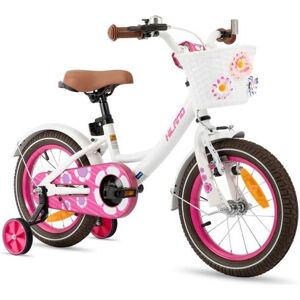 Vélos pour enfants - HILAND - Rétro décontracté - Roues 12 pouces - Panier à vélo - 2-4 ans Blanc - Publicité Vélos pour enfants - HILAND - Rétro décontracté - Roues 12 pouces - Panier à vélo - 2-4 ans Blanc - Publicité